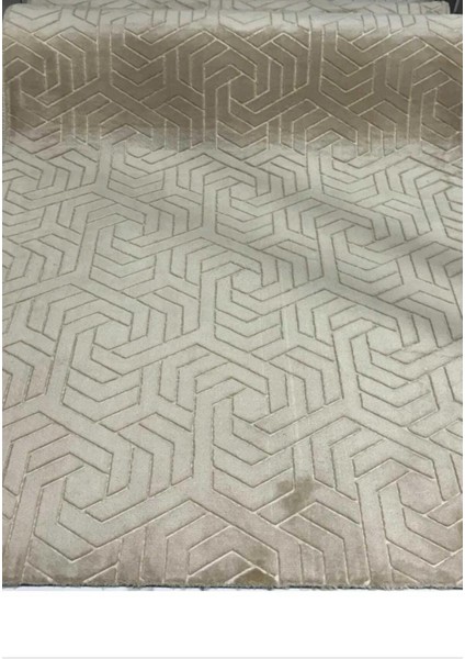 Jel Kaymaz Taban Kesme Halı Yolluk Gold Zikzaklı Makinede Yıkanabilir fiyatları