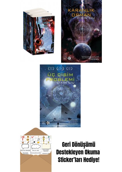 Üç Cisim Problemi Set + Karanlık Orman + Üç Cisim Problemi