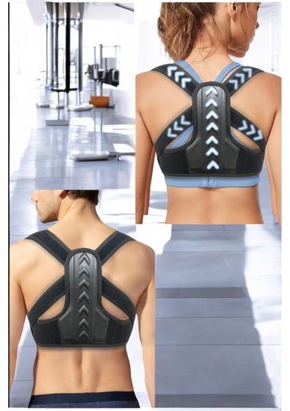 Unisex Sırt ve Omuz Destekli Termoform Spor Korsesi, Dik Duruş ve Rahatlık Sağlar fiyatları