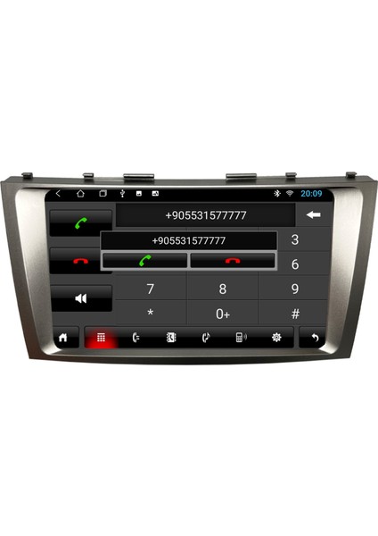 Toyota Camry 2007-2009 8 GB Ram 128 GB Hafıza Androıd Multımedıa Teyp fırsatları