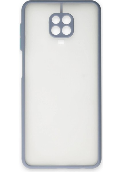 Xiaomi Redmi Note 9 Pro Kılıf Montreal Silikon Kapak - Gri Zrnet