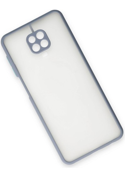 Xiaomi Redmi Note 9 Pro Kılıf Montreal Silikon Kapak - Gri Zrnet