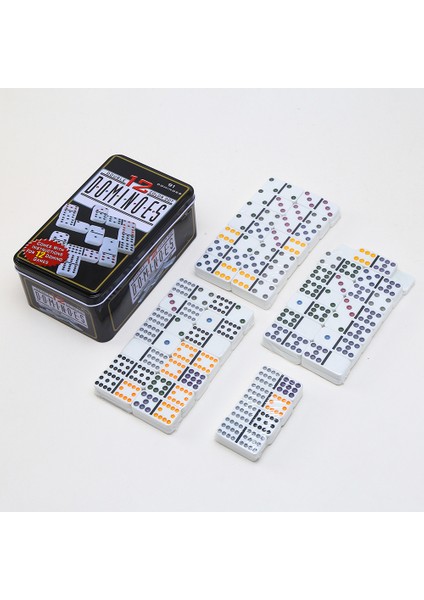 Domino Seti Çocuk Eğitici Oyuncaklar Ebeveyn-Çocuk Interaktif Satranç ve Kartlar (Yurt Dışından)