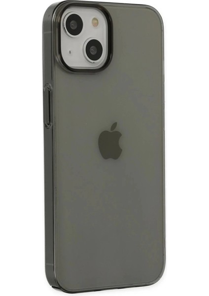 Newface iPhone 14 Plus Kılıf Pc Sert Şeffaf Kapak - Siyah fiyatları