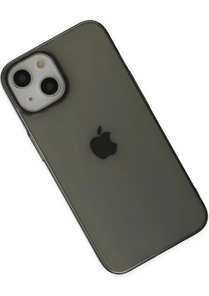 Newface iPhone 14 Plus Kılıf Pc Sert Şeffaf Kapak - Siyah modelleri