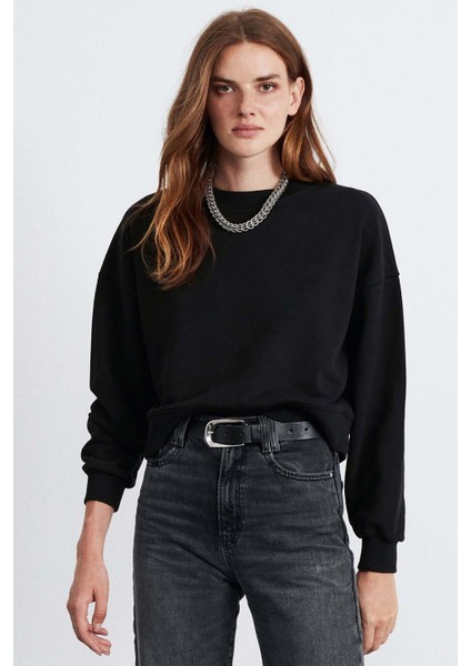Elızabeth Comfort Siyah Sweatshirt