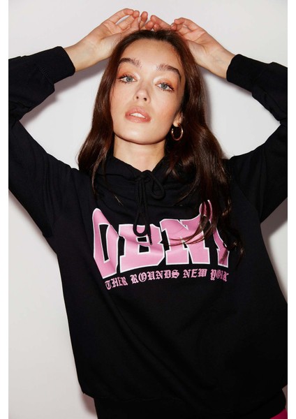 Obny Oversize Siyah Sweatshirt fiyatları