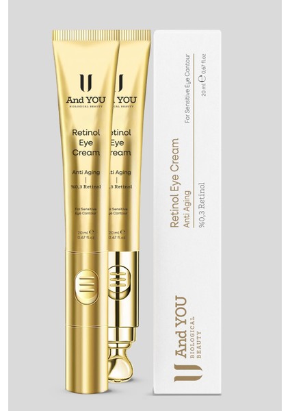 Retınol Eye Cream / Retinol Göz Kremi 20 ml modelleri
