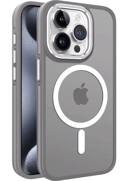 Iphone 13 Pro Max Winner Magsafe Kapak - Gri Zrnet