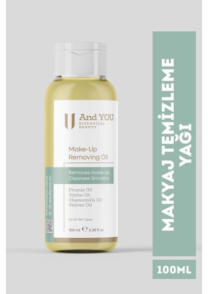 Make-Up Removıng Oıl / Makyaj Temizleme Yağı 100 ml