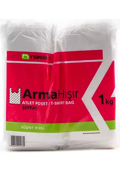 Naksan Arma Atlet Poşet Süper Mini Hışır – 1 kg