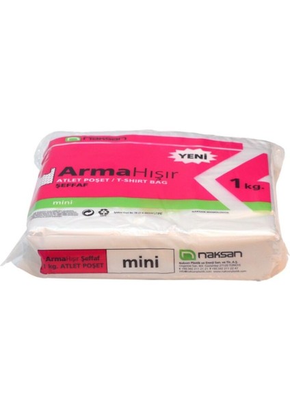 Hışır Poşet Şeffaf Mini – 1 kg