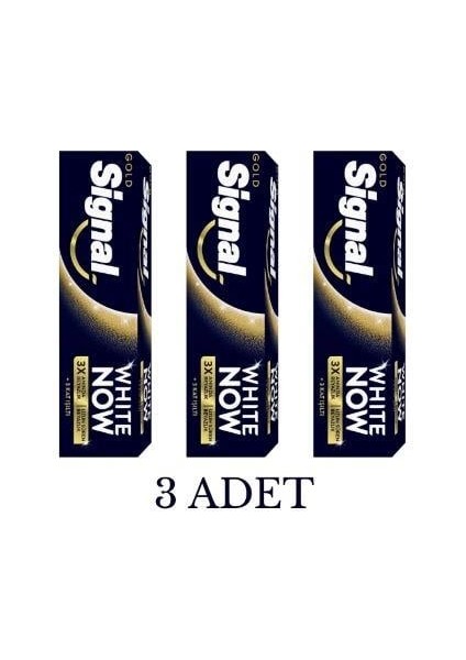 White Now Gold 75X3 3'lü