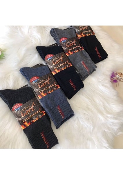 12 Li Thermal Havlu Çorap