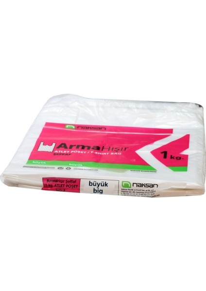 Hışır Poşet Şeffaf Büyük – 1 kg
