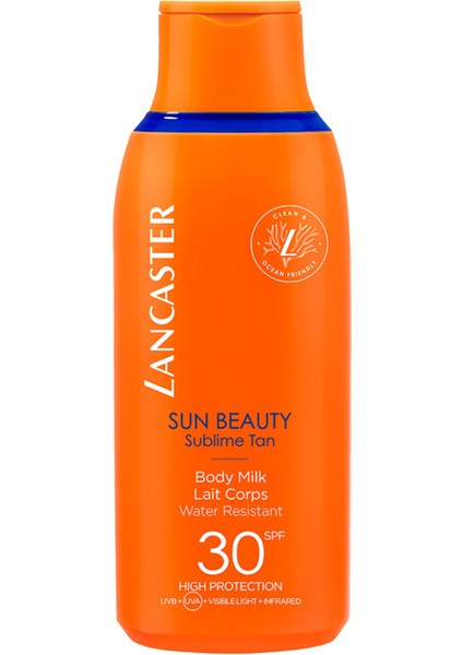 Sun Beauty Sublime Tan Body Milk Lait Spf30 175 ml