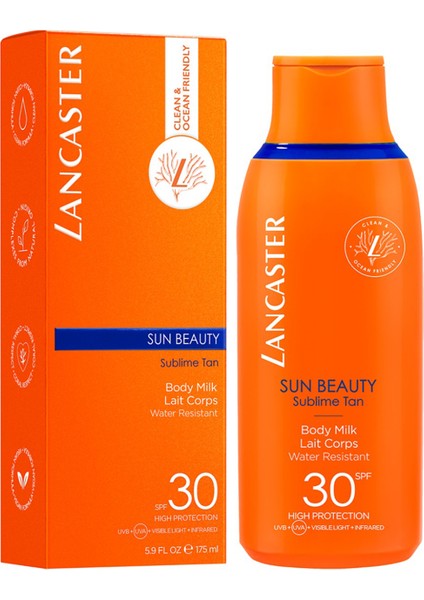 Sun Beauty Sublime Tan Body Milk Lait Spf30 175 ml fiyatları