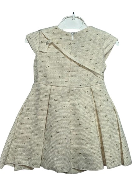 Kız Çocuk Vintage Stil Çanta Detaylı Elbise modelleri