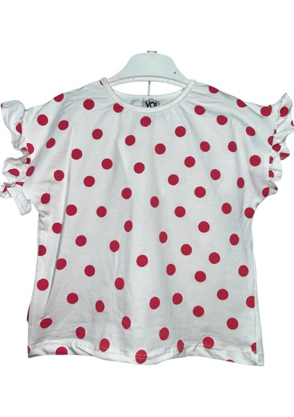 Kız Bebek Puanlı Tişört ve Şort Takımı fiyatları