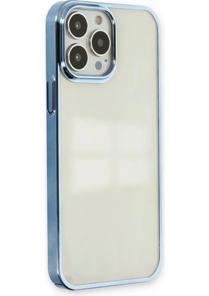 Newface iPhone 13 Pro Kılıf Element Silikon - Sky Blue modelleri
