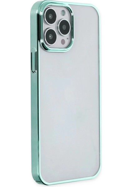 Newface iPhone 13 Pro Kılıf Element Silikon - Yeşil modelleri