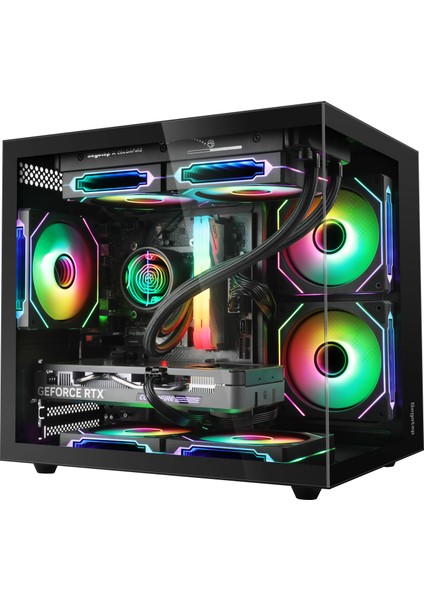 Bisistem Segotep-Bs5-A Brave W1 Amd Ryzen 5 5600 32 GB Ddr4 Colorful Rtx 3050 6gb 1tb SSD Freedos Oyuncu Masaüstü Bilgisayarı
