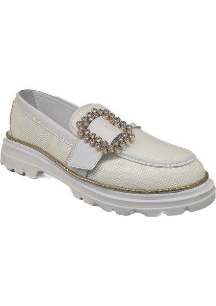 Kemer Taşlı Kadın Loafer Ayakkabı 989515-5Z fiyatları