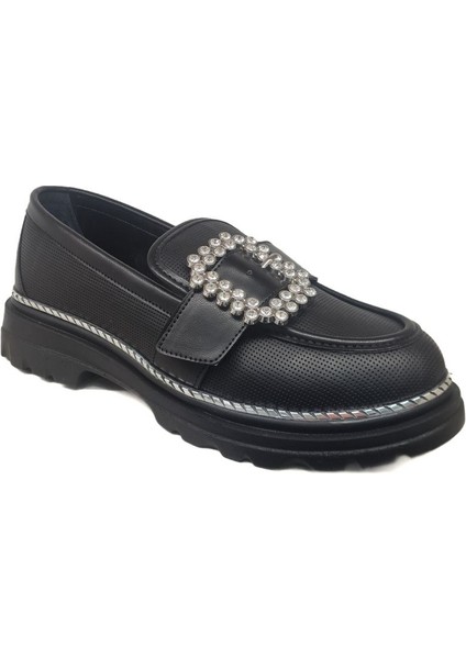Kemer Taşlı Kadın Loafer Ayakkabı 989515-5Z fiyatları