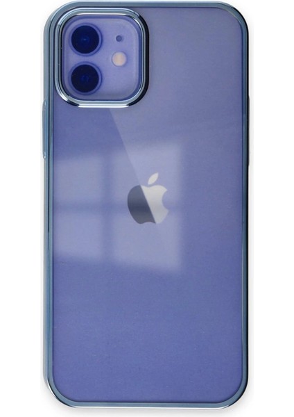 Newface iPhone 12 Kılıf Element Silikon - Mavi