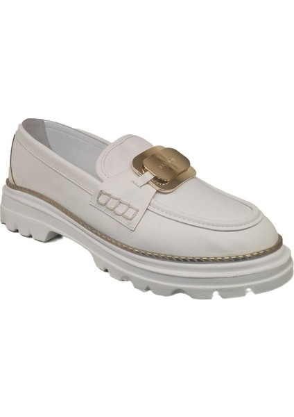 Demir Aksesuarlı Kadın Loafer Ayakkabı 989515-28Z fiyatları