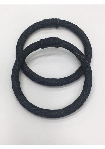 Bambu Çanta Sapı Koyu Ahşap 17 cm