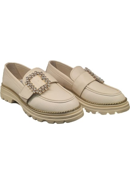 Kemer Taşlı Kadın Loafer Ayakkabı 989515-5Z modelleri