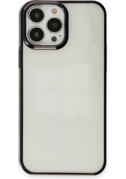 Newface iPhone 13 Pro Kılıf Element Silikon - Siyah