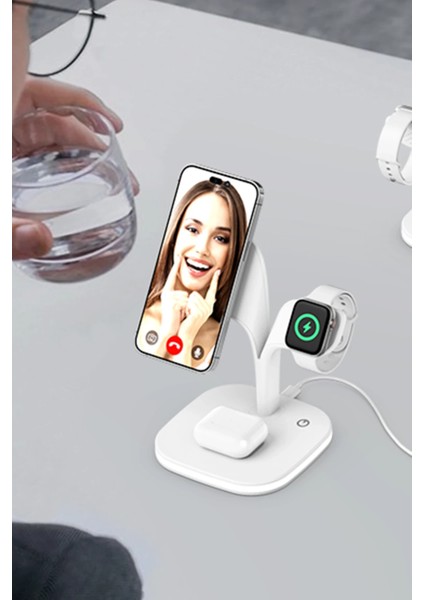 YM-UD22 Kablosuz Şarj Masaüstü Set - Pembe Zrnet fiyatları