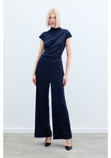 Simli Salaş Pantolon - Lacivert fiyatları