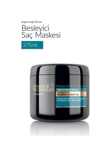 Argan Yağı Içeren Besleyici Saç Maskesi 375ML