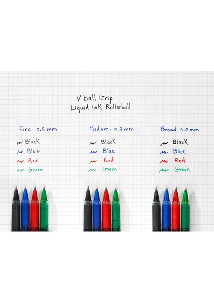 V-Ball Grip Roller Kalem 1.0 Imza Kalemi Siyah Blister (51010981) fırsatları