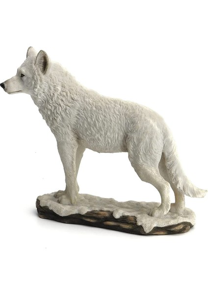 Beyaz Ulukurt - Direwolf Biblo By Veronese Design fırsatları