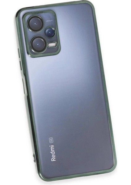 Newface Xiaomi Redmi Note 12 5g Kılıf Razer Lensli Silikon - Yeşil fırsatları