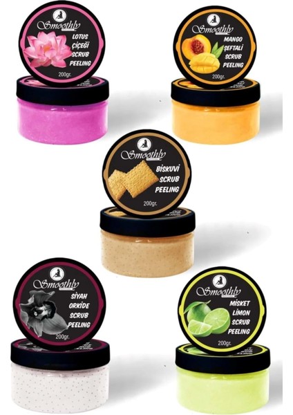 Mix 5 Li Peeling Seti 200 gr x 5