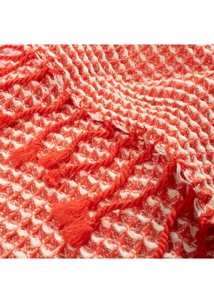 Baklan Waffle Pamuk Pamuklu Peştamal 90X170 cm Kırmızı - Pembe fırsatları