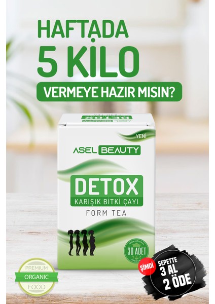 Detox Form zayıflama1 Bitki Çayı zayıflamax- 1 Kutu
