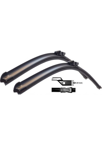 Muz Silecek Takımı Opel Astra H 2004-2013 ile Uyumlu 95-350 fiyatları