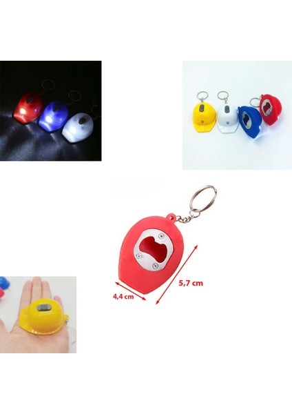 Fener ve Açacak Özellikli Baret Anahtarlık Fonksiyonlu Anahtarlık (1 Adet) (Ebat: 5,7 cm x 4,4 Cm) fiyatları