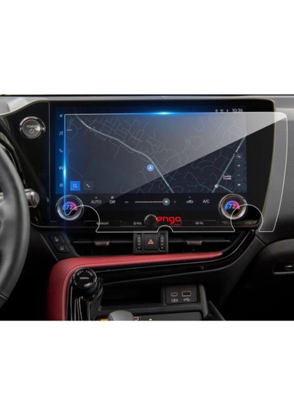 Lexus Lm 14 Inç Ekran Koruyucu Multimedya Nano Parlak Şeffaf