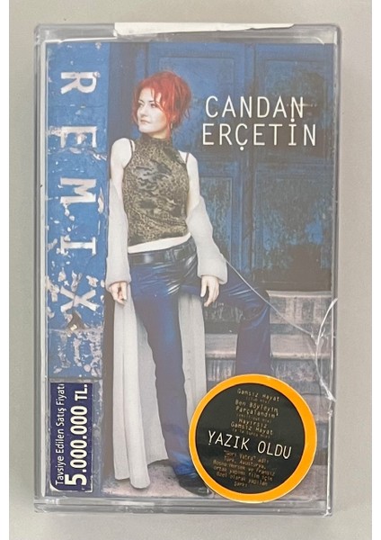Candan Erçetin Remix Kaset (Jelatininde Sıfır Orijinal Dönem Baskı Kaset)