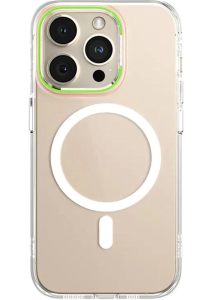 Newface iPhone 14 Pro Kılıf Blueo Anti Drop Magsafe Kapak - Yeşil