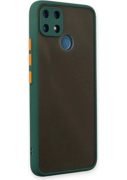 Newface Realme C25 Kılıf Montreal Silikon Kapak - Yeşil fiyatları