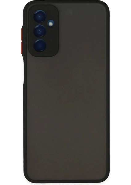 Newface Samsung Galaxy M13 Kılıf Montreal Silikon Kapak - Siyah