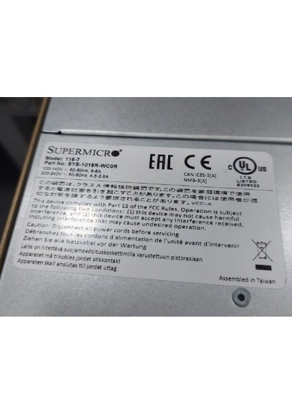 116-7 Intel Xeon E5-2650 V4 64 GB Ram Server - Teshir